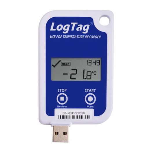 LogTag UTRID-16 Temperature Recorder With PDF Reports