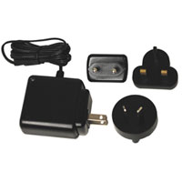 90/240 VAC Recharger with International Plugs