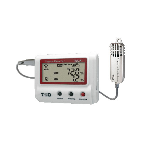 TandD TR72A-S High Precision Bluetooth, WiFi Humidity and Temp Data Logger