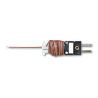 6ft. Beaded Thermocouple Sensor Probe w/ Mini Connector 