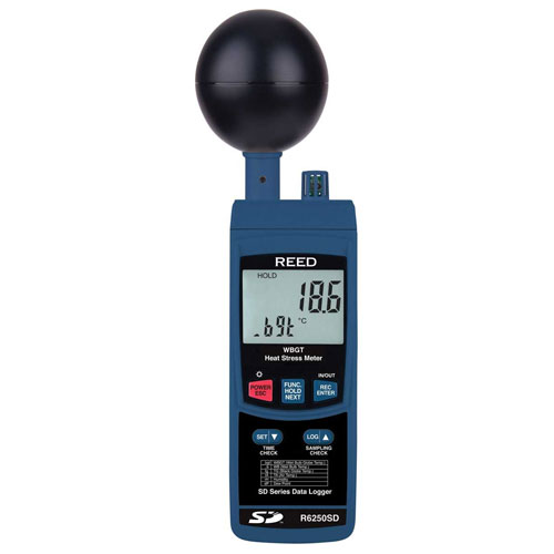 Heat Stress Meter w/ SD Card Slot for Data Logging