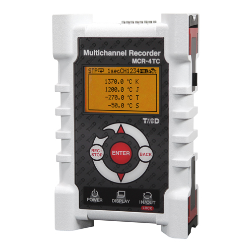 4-Channel Thermocouple Data Logger w/ Graphing LCD Display