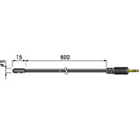 TR-0106 TPE Resin-Shielded Temperature Sensor (0.6 Meter Cable Length and 15mm Probe Length)