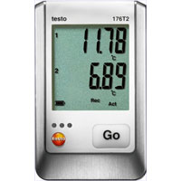 RTD Temperature Data Logger with 2 External Sensor Inputs