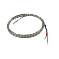 Welded Tip Fiberglass Thermocouple w/ 180" Bare Wire Leads