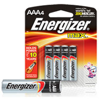 4 pack AAA Batteries