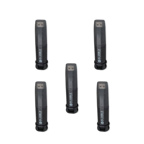 5-Pack EL-USB-2 Lascar Humidity and Temperature USB Loggers