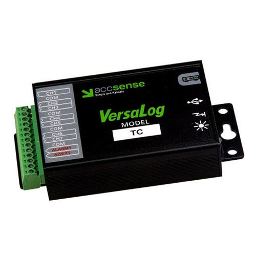 VersaLog 8 Channel Thermocouple Temperature Data Logger