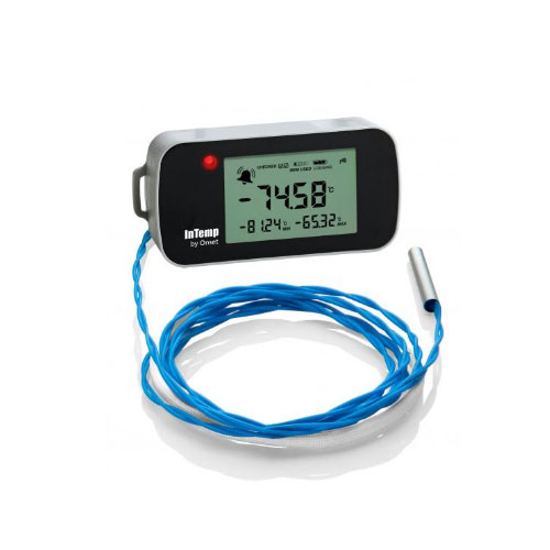 Bluetooth 2-Channel Dry Ice RTD Temperature Data Logger