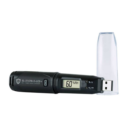 Lascar 21CFR Better Accuracy USB Humidity and Temperature Data Logger w/ LCD Display