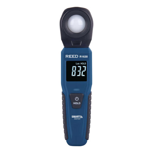 Reed Instruments R1630 Bluetooth Light Meter w/ NIST Calibration Certificate