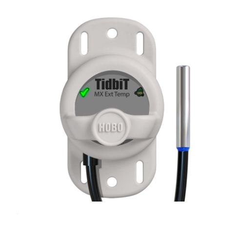 Onset HOBO&reg; Bluetooth TidbiT External Temperature Data Logger