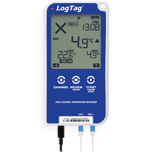 LogTag Dual Sensor UTRED30 Vaccine Storage and Monitoring Kit