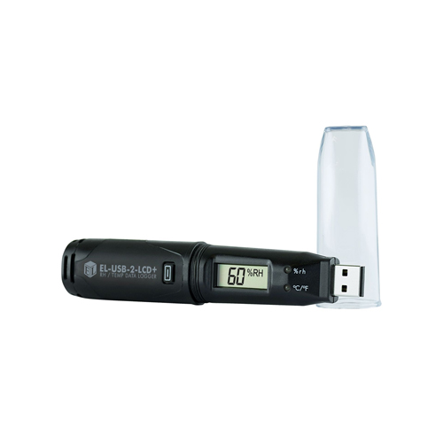 Better Accuracy Temperature and Humidity USB Data Logger w/ LCD Display