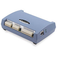 16 Channel 24-Bit Multifunction USB DAQ w/ 2 Analog Outputs