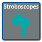 Stroboscopes allow you to visually inspect a machine without stopping it. The Stroboscope gives the appearance that the machine is in slow motion to make it easier to diagnose a problem.