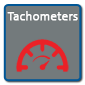 Tachometers can be used to gather RPM data of a machine while it is running to help diagnose potential problems
